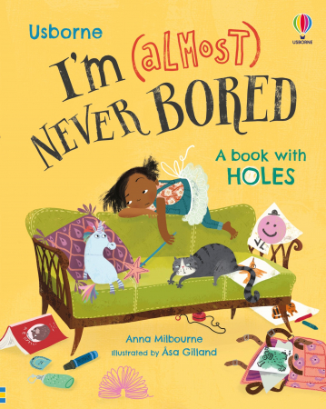 Povesti ilustrate & romane - 9781801319829 Usborne I'm (Almost) Never Bored