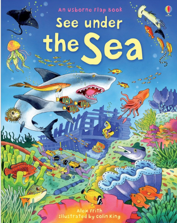 TEME populare - 9780746096383 Usborne See inside Under the Sea