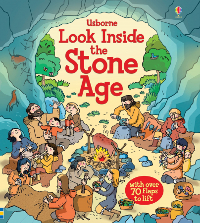 Scoala - 9781409599050 Usborne Look Inside the Stone Age