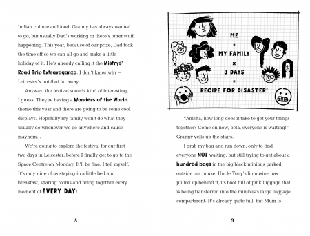 9781474959544 Usborne Anisha, Accidental Detective: Granny Trouble [3]