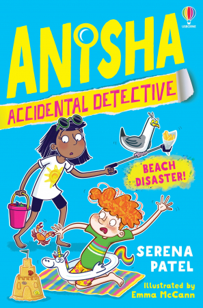 9781805311935 Usborne Anisha, Accidental Detective: Beach Disaster