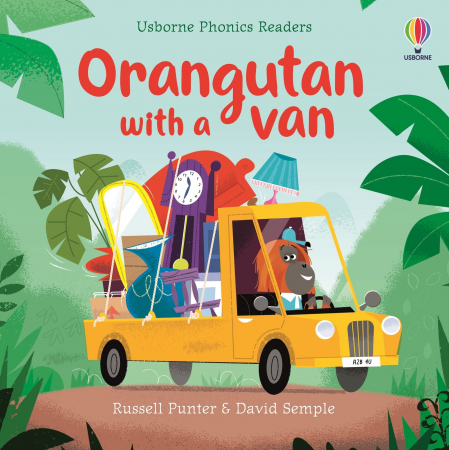 Scoala - 9781805312055 Usborne Orangutan with a van