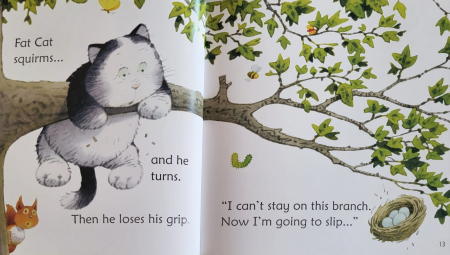 9781474995535 Usborne Fat cat on a mat and other tales with CD [3]