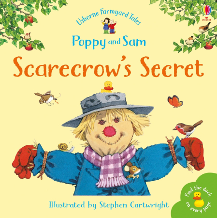 Poppy si Sam - 9780746063217 Usborne The Scarecrow's Secret