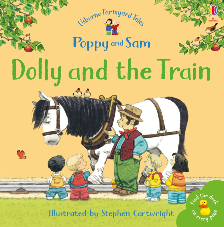 Poppy si Sam - 9780746063095 Usborne Dolly and the Train