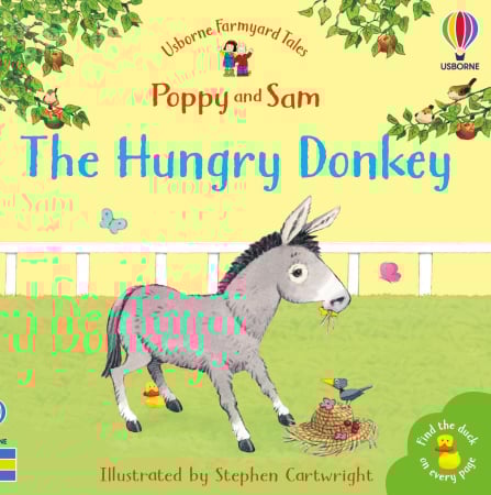 Poppy si Sam - 9780746063088 Usborne The Hungry Donkey