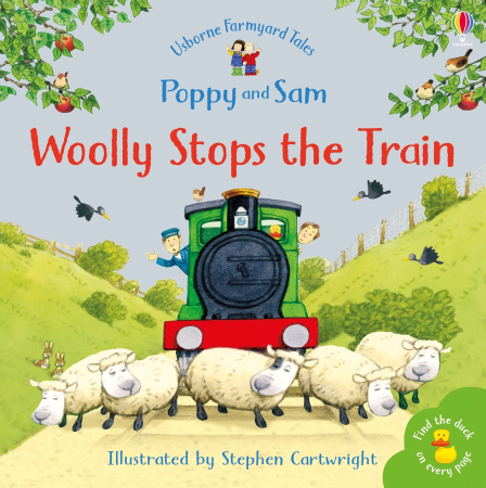 Povesti ilustrate & romane - 9780746063170 Usborne Woolly Stops the Train