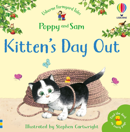 Poppy si Sam - 9780746063156 Usborne Kitten's Day Out
