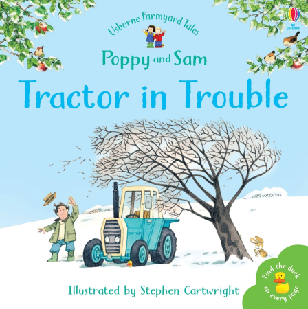 Poppy si Sam - 9780746063071 Usborne Tractor in Trouble