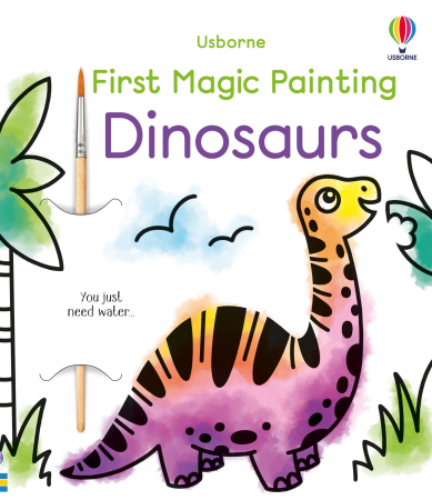Activitati Usborne - 9781801315036 Usborne First Magic Painting Dinosaurs