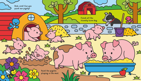 9781836042211 Usborne Magic Colour Farm [4]