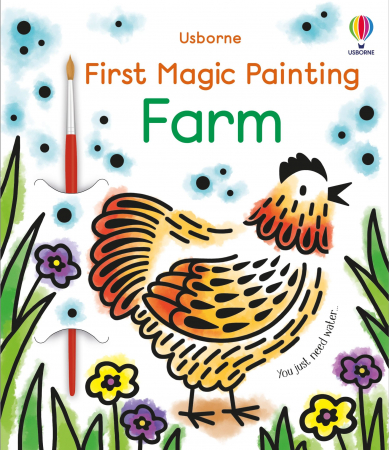 9781474996419 Usborne First magic painting farm [0]