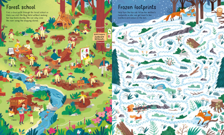 9781803705064 Usborne Book and Jigsaw Forest Maze [3]