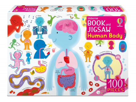 Corpul uman - 9781474985291 Usborne Book and Jigsaw Human Body