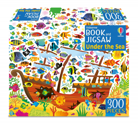 Activitati Usborne - 9781805071211 Usborne Book and Jigsaw Under the Sea