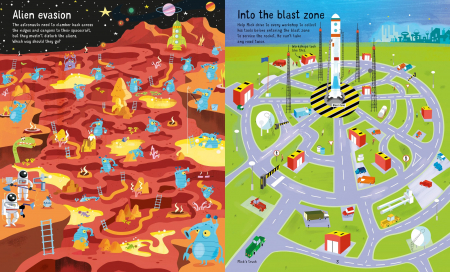 9781801310925 Usborne Book and Jigsaw Space Maze [3]