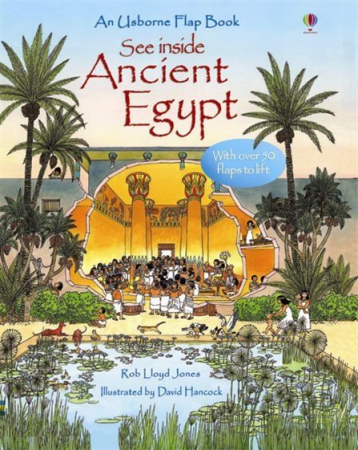 Carti cu clapete - 9780746084120 Usborne See Inside Ancient Egypt