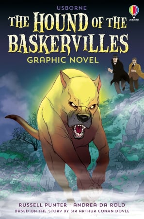 Povesti ilustrate & romane - 9781801314411 Usborne The Hound of the Baskervilles Graphic Novel