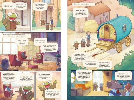 9781474968867 Usborne The Wind in the Willows Graphic Novel [2]