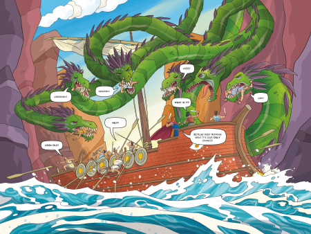 9781801310284 Usborne The Odyssey Graphic Novel [5]