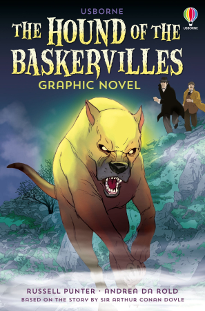 Povesti ilustrate & romane - 9781801314411 Usborne The Hound of the Baskervilles Graphic Novel