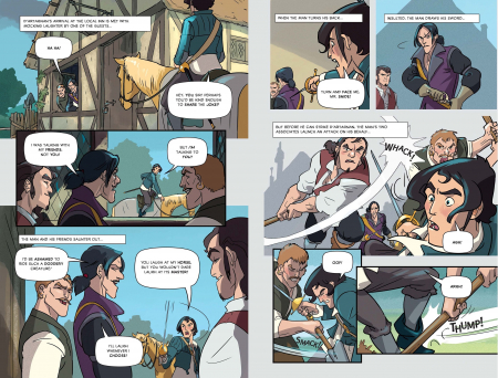 9781474938112 Usborne Three Musketeers Graphic Novel [2]