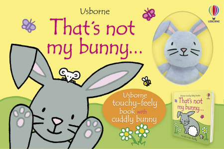 TEME populare - 9781801319676 Usborne That's not my bunny book & toy