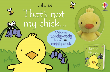 TEME populare - 9781801319683 Usborne That's not my chick book & toy