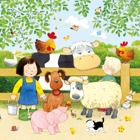 9781801318471 Usborne Poppy and Sam's Book and 3 Jigsaws: Animals [8]