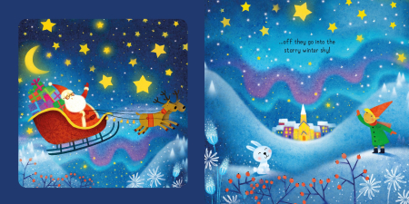 9781836043348 Usborne Santa Story Jigsaw Book [5]