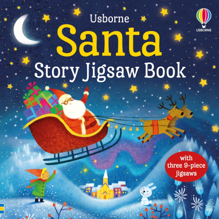 Varsta - 9781836043348 Usborne Santa Story Jigsaw Book