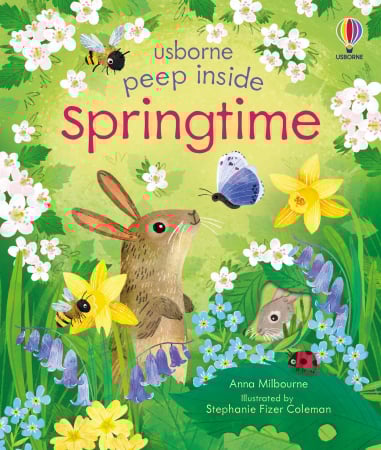 Gradina, natura - 9781803704340 Usborne Peep inside springtime