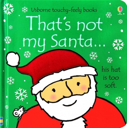 Carti senzoriale pentru bebe - 9781409537250 Usborne That's not my Santa