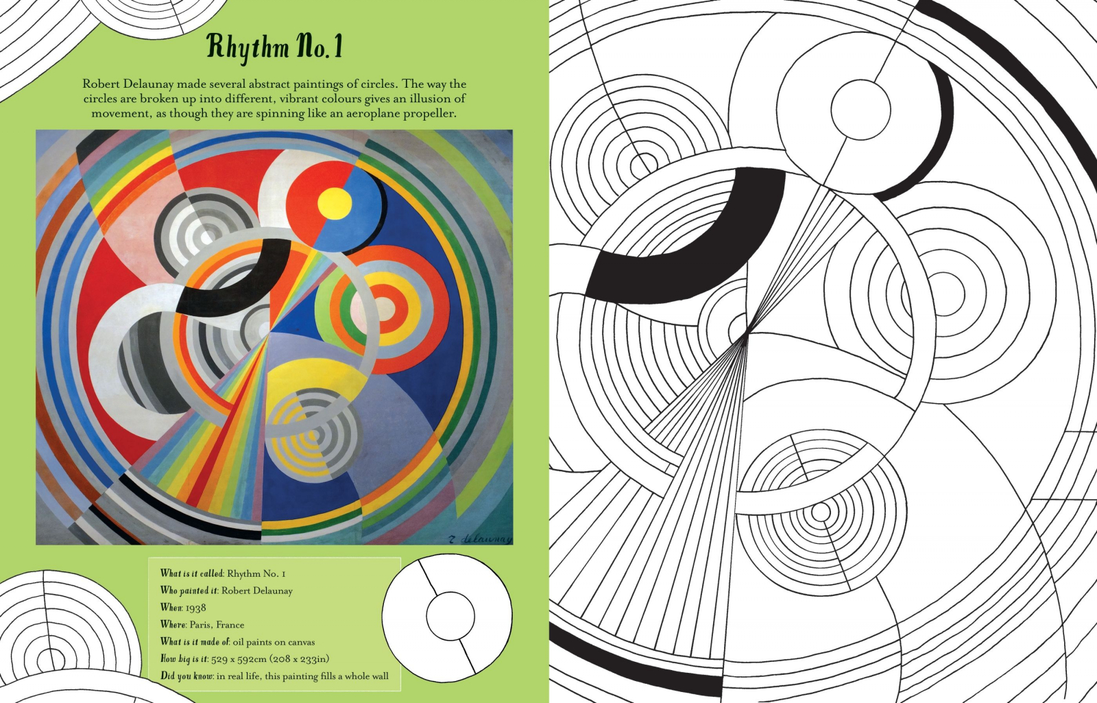 Carte de colorat Usborne Famous Art to Colour | childhoodjoys.ro