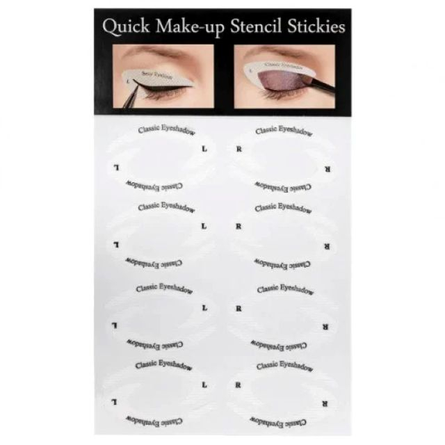 Șablon adeziv pentru fard pleoape și eyeliner [1]