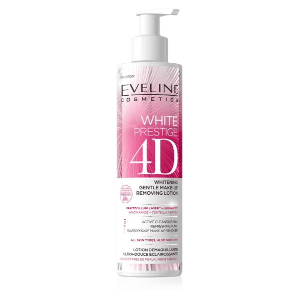 Lotiune delicata pentru demachiere White Prestige 4D Eveline [1]