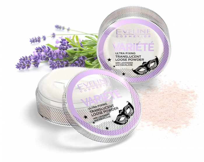 Variete Ultra Fixing Translucent Loose Powder -Lavender & Squalane Eveline [2]