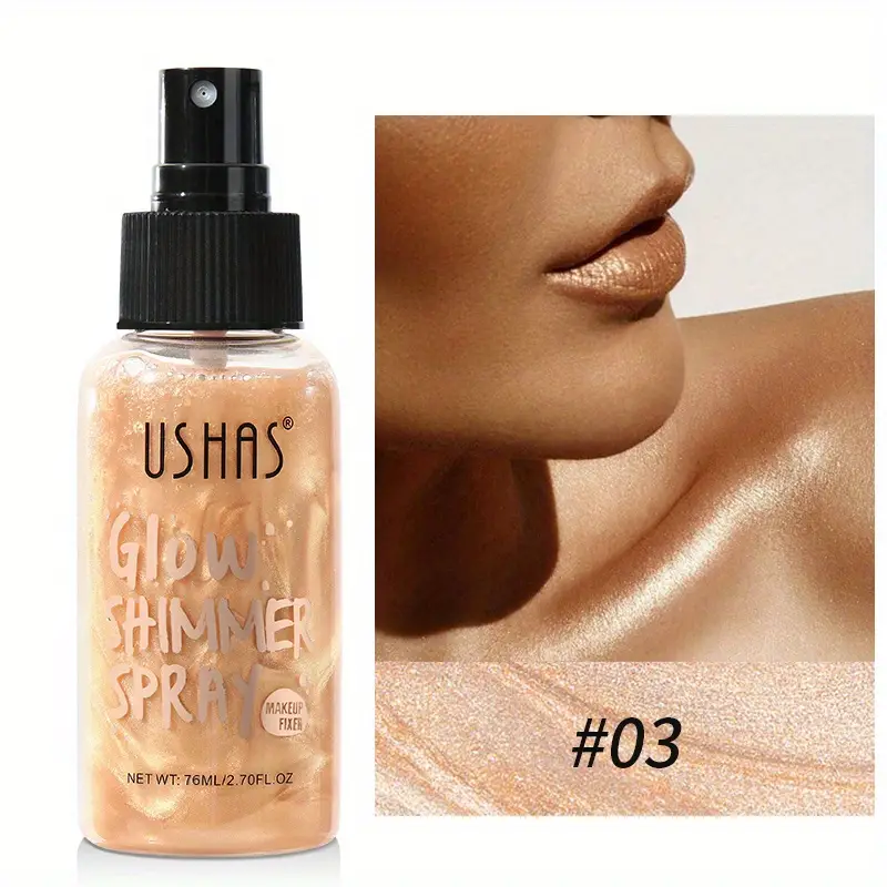 3 GLOW SHIMMER SPRAY Ushas [3]