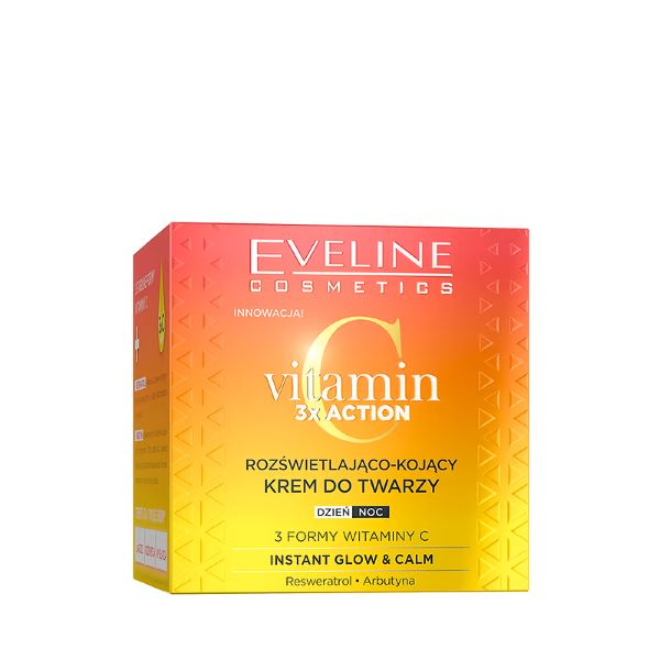 Crema de fata Iluminatoare si Calmanta Vitamin C 3x Action Eveline [1]