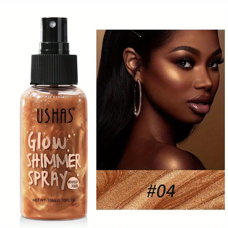 4 GLOW SHIMMER SPRAY Ushas [3]