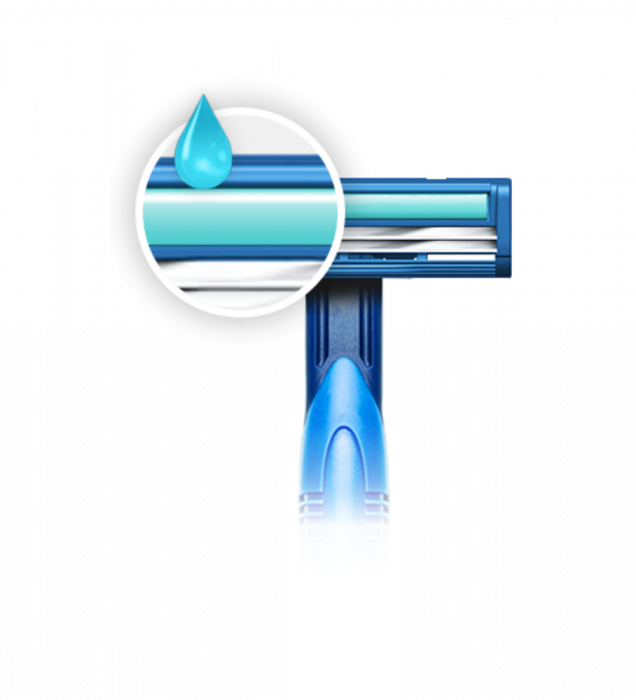 Aparat de ras Gillette Blue II Plus de unica folosinta [2]