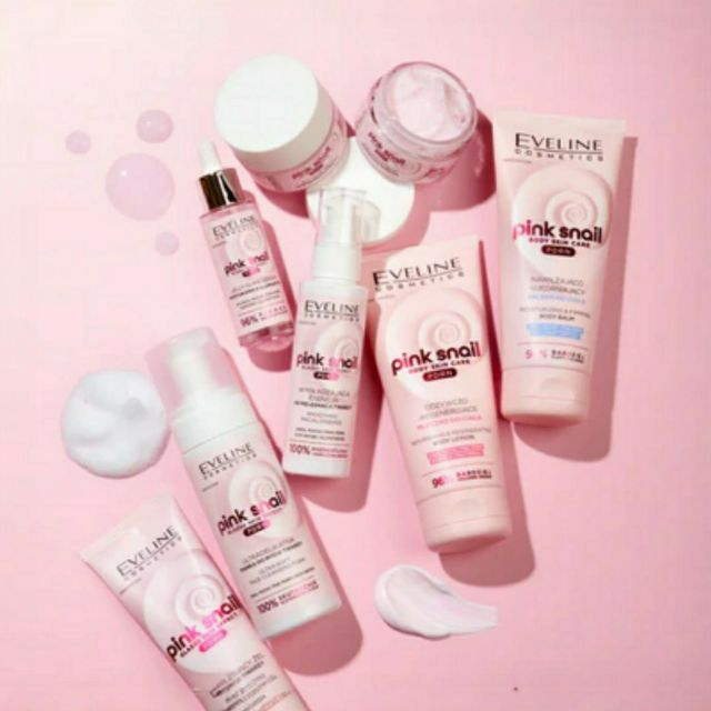 Balsam de corp pentru hidratare și fermitate cu melc roz Eveline 200 ml [3]