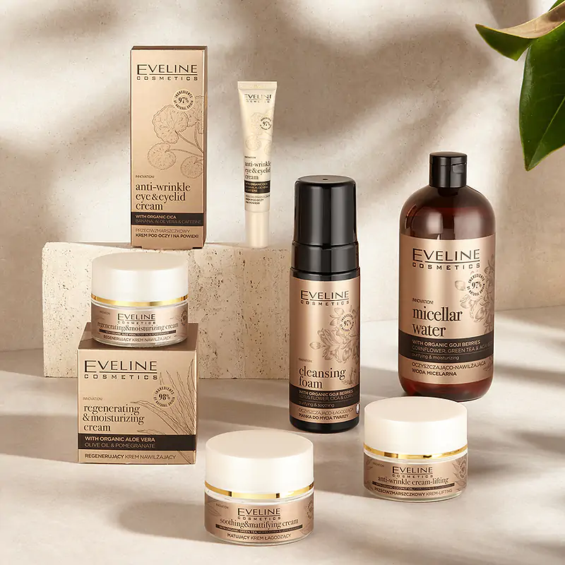 Crema Hidratanta si Regeneranta 40+ Organic Gold Eveline [2]