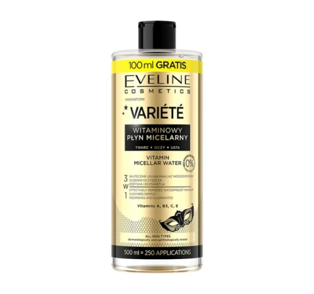 Apă micelară Vitamin Variete Eveline 500 ml [1]