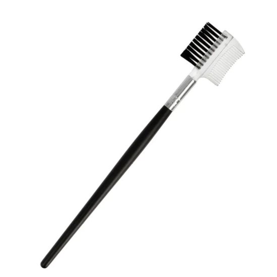 Perie pentru aranjarea sprancenelor si pieptene pentru separarea genelor [1]