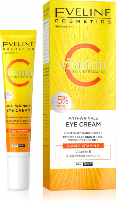 Crema antirid pentru ochi Vitamin C Skin Specialist Eveline [1]