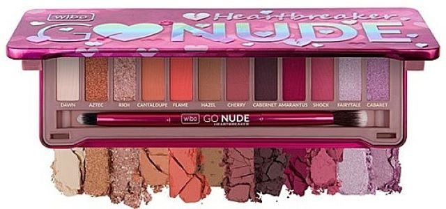 Paleta de fard de pleoape Go Nude Heartbreaker Wibo 13 g [2]