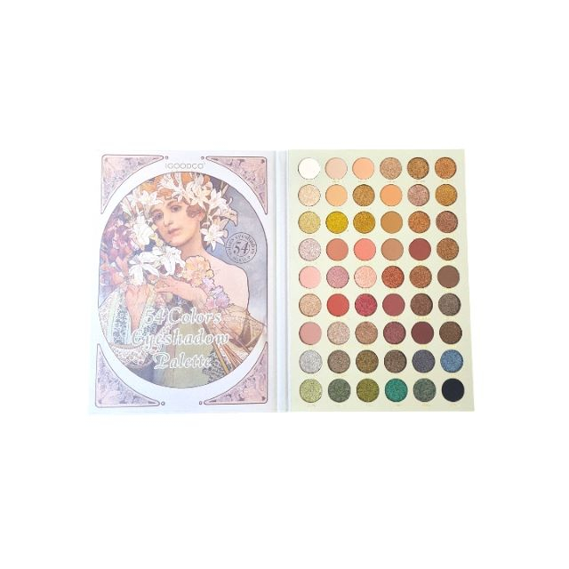Paletă de farduri pentru pleoape cu 54 culori Beauty Ever Day 54x1.2 g [1]
