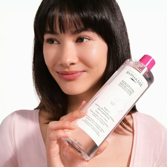 Apă micelară pentru ten sensibil/uscat Clear Skin Byphasse 500 ml [2]