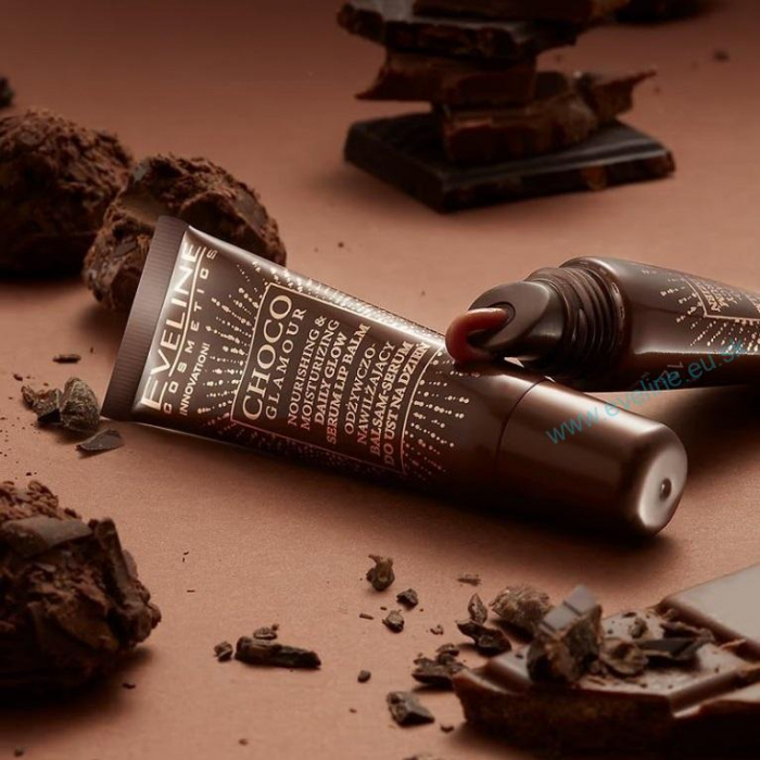 Balsam - Ser pentru buze Choco Glamour Eveline [2]